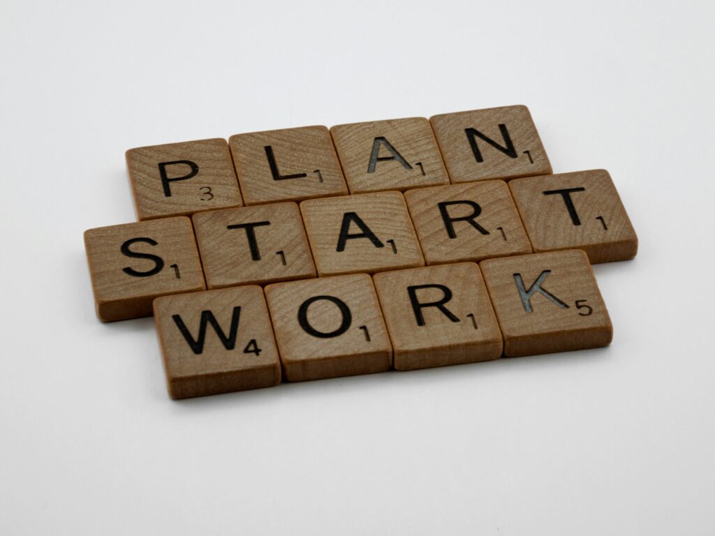 plan start work scrabble letters Startup Costs Breakdown for New Businesses