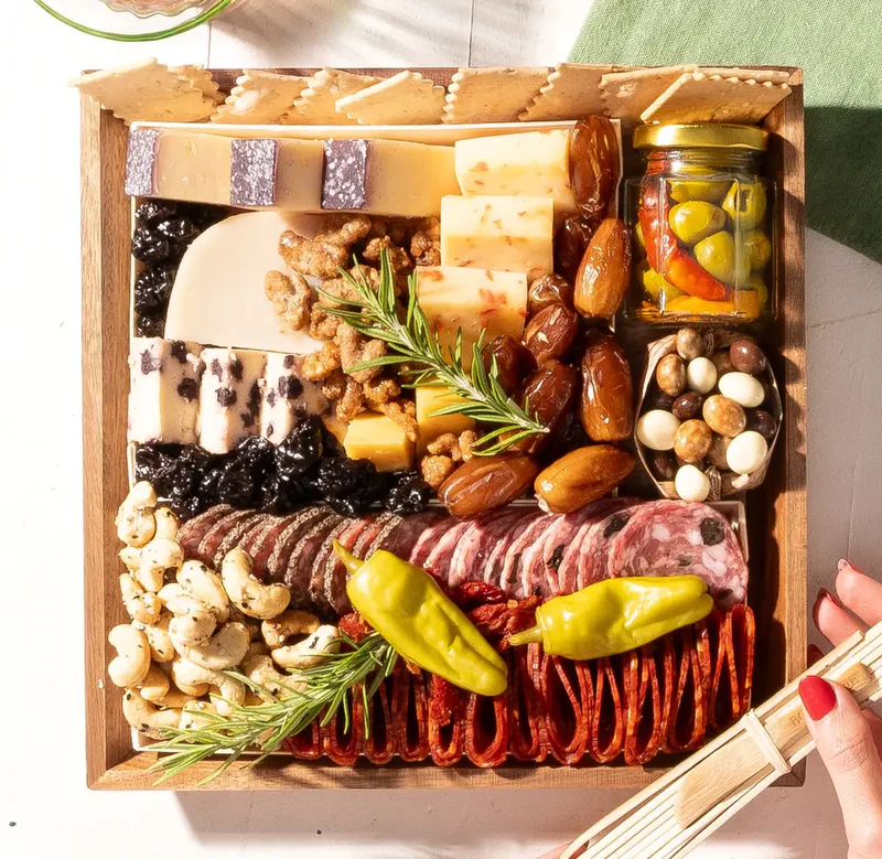 Classic Cheese & Charcuterie Board best food to order for a business meeting