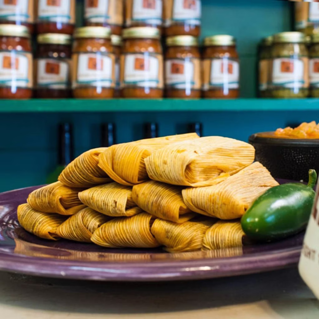 Mexican Pork Tamales best food to order for a business meeting