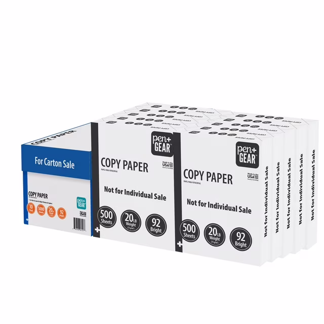 Pen+Gear Copy Paper office supplies to buy in bulk for small businesses
