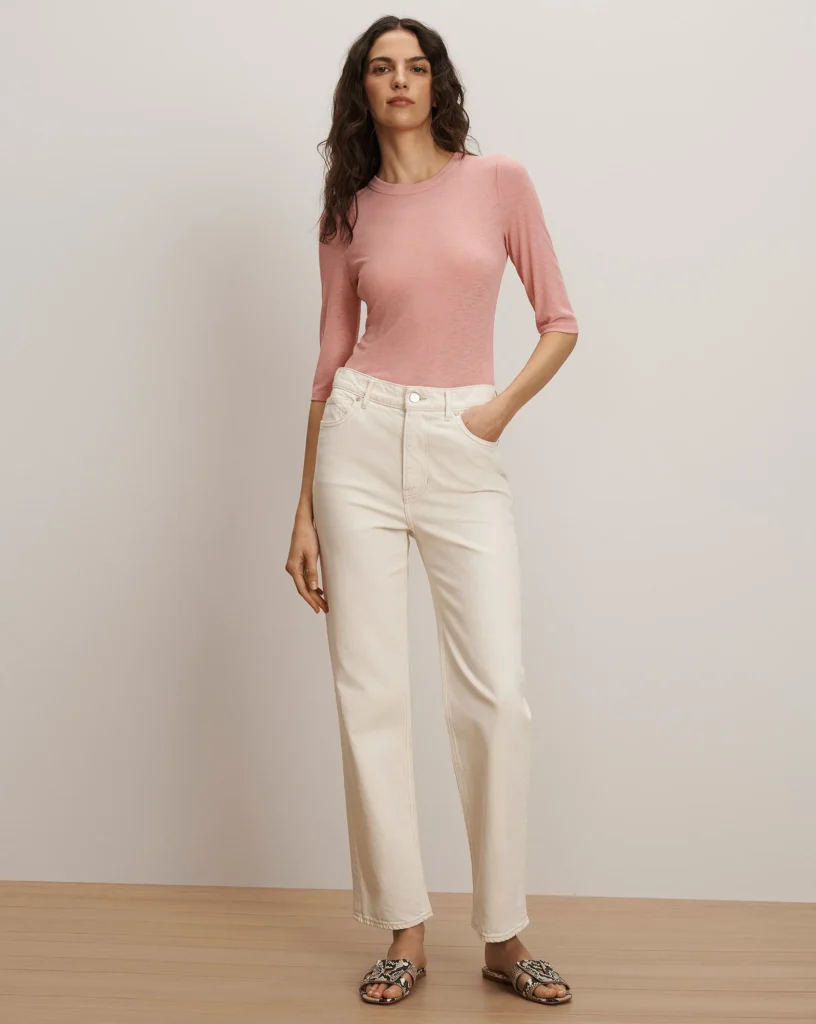 Auclair Knit T-Shirt business casual outfits for women
