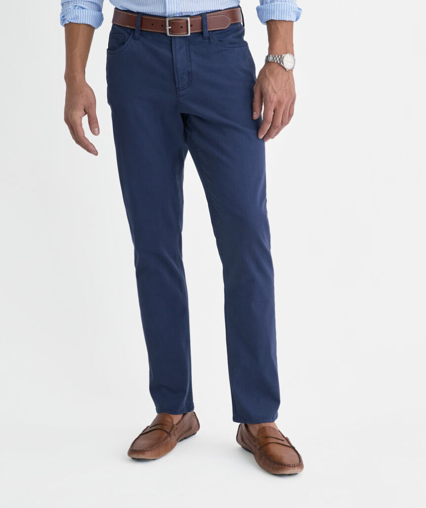 Bayside Sateen 5-Pocket Pants professional capsule wardrobe for work