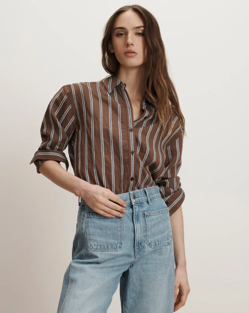 Lloyd Button-Down Shirt business casual outfits for women