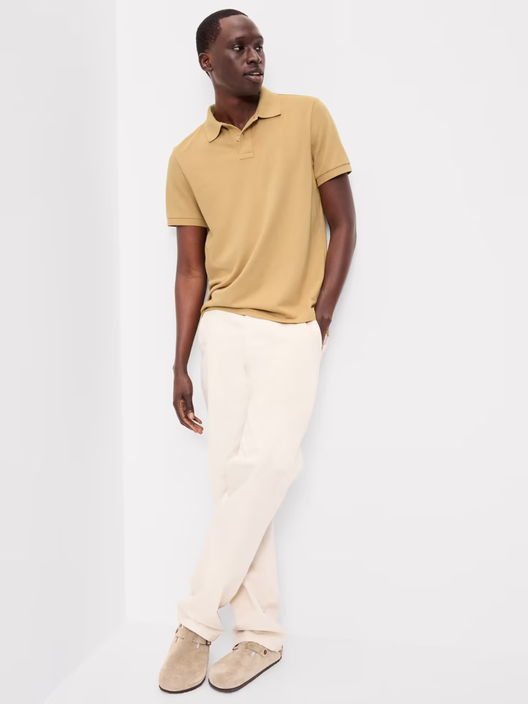 Uniform Pique Polo professional capsule wardrobe for work