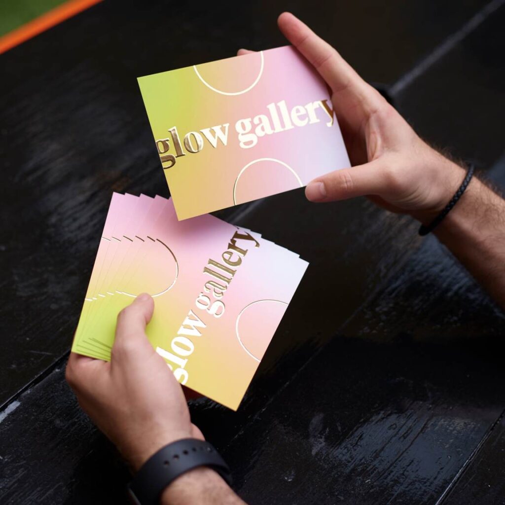 postcards business marketing content branded marketing products