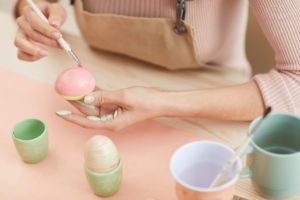 Easter egg painting - Easter ideas for adults