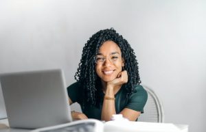 best websites for freelancers smiling woman