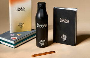 beautiful branding materials or promotional materials - branded bottles