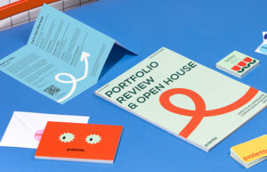 beautiful branding materials or promotional materials - all materials