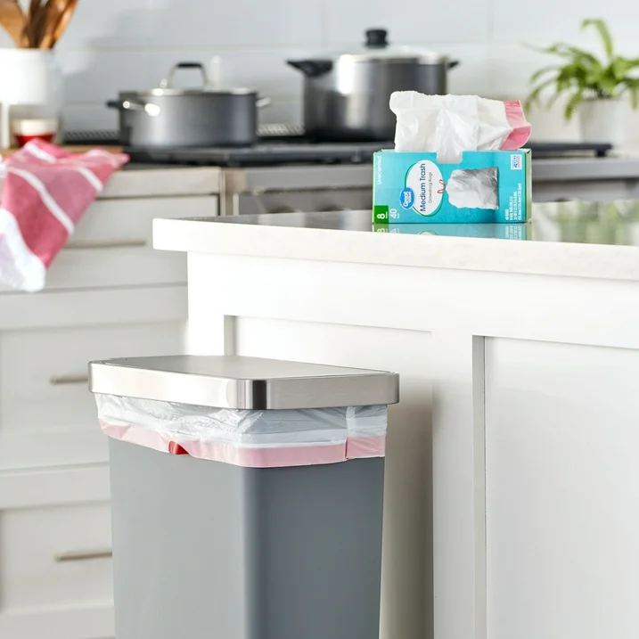 janitorial cleaning supplies trash bag