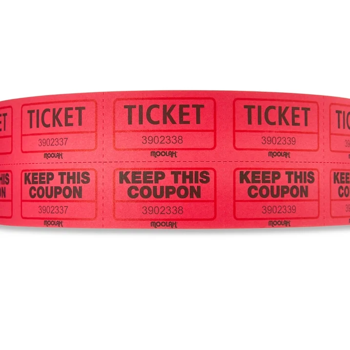 raffle tickets workplace party supplies