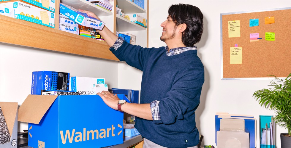 man checking inventory small business Q1 planning checklist