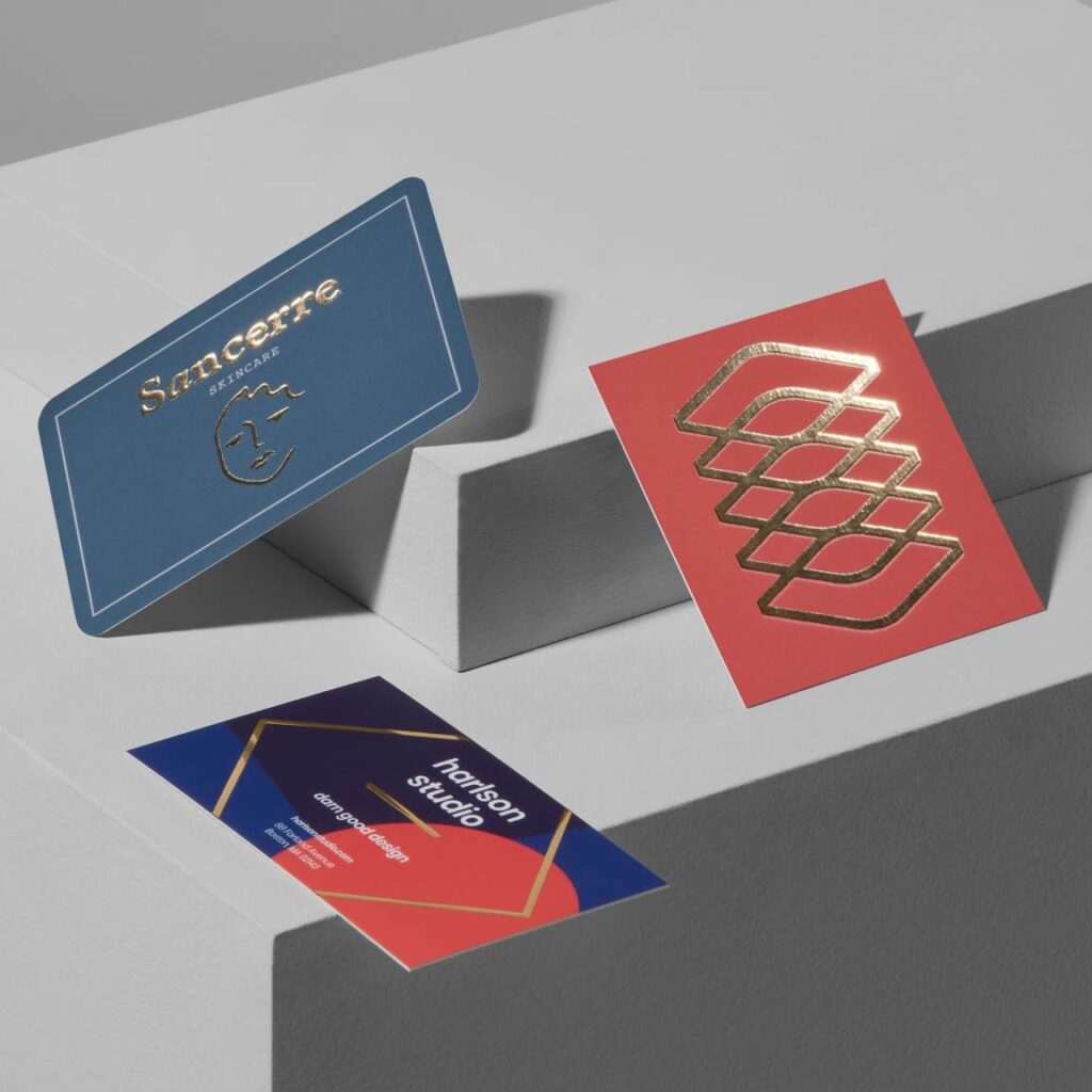 gold foil cards Business Card Trends 2026 how to pivot your business