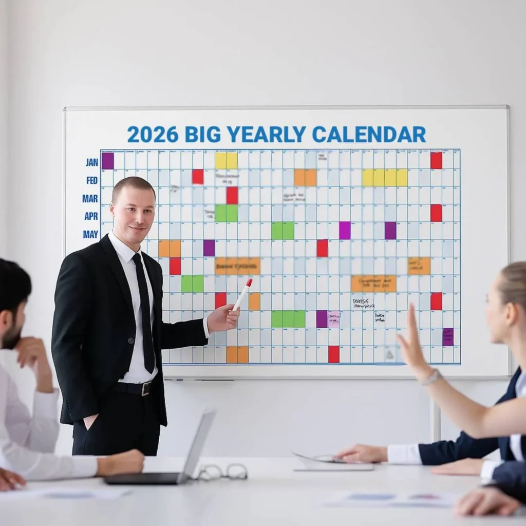 the big a wall calendar