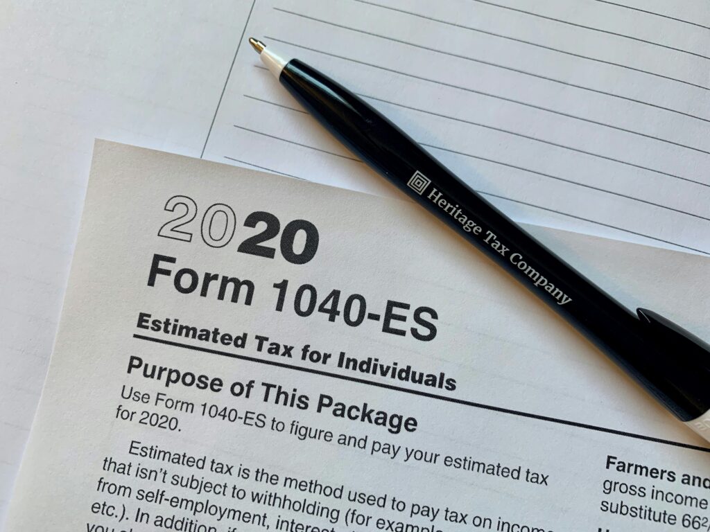 taxes document tax q2 estimated taxes