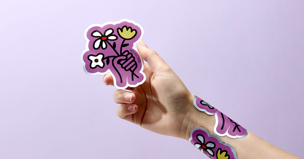 Die Cut Stickers custom stickers for small business