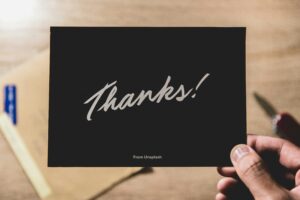 employee appreciation ideas thank you card
