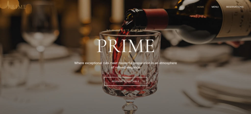 how to create a professional website