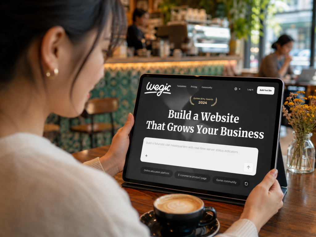 how to create a professional website