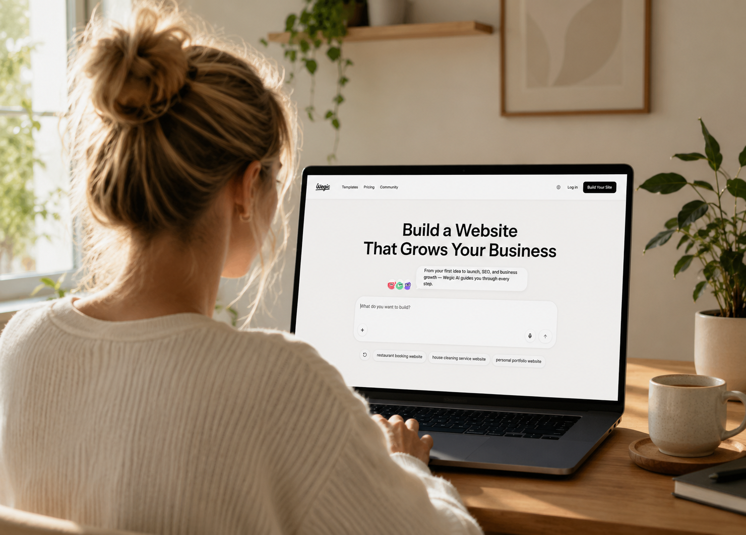 how to create a professional website