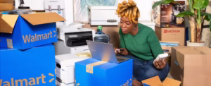 walmart business order unboxing small business supplies for peak season