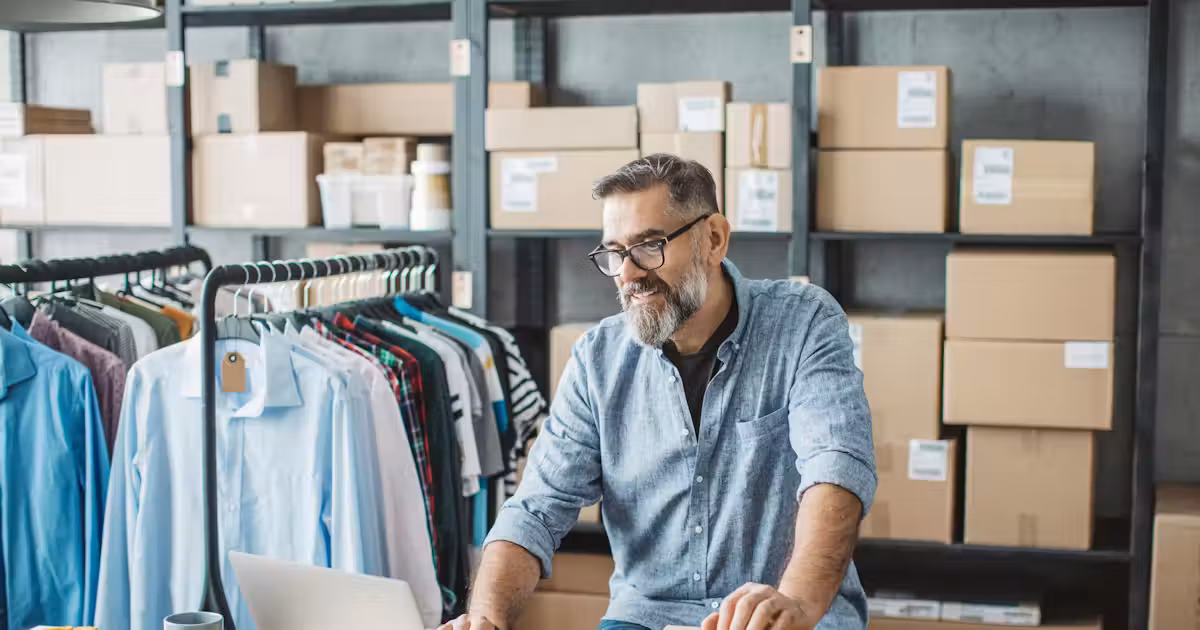 man using walmart business small business supplies for peak season