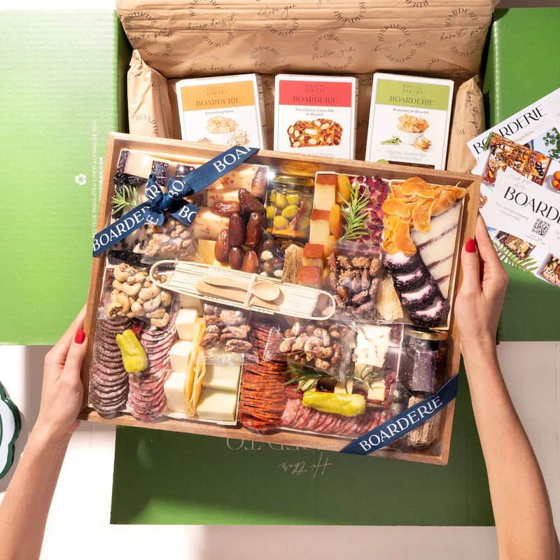 corporate gift boxes for the holidays Classic Cheese Board (No Meat)