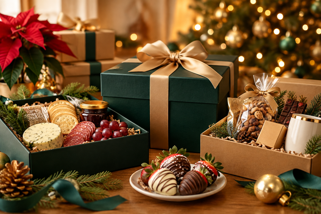 corporate gift boxes for the holidays