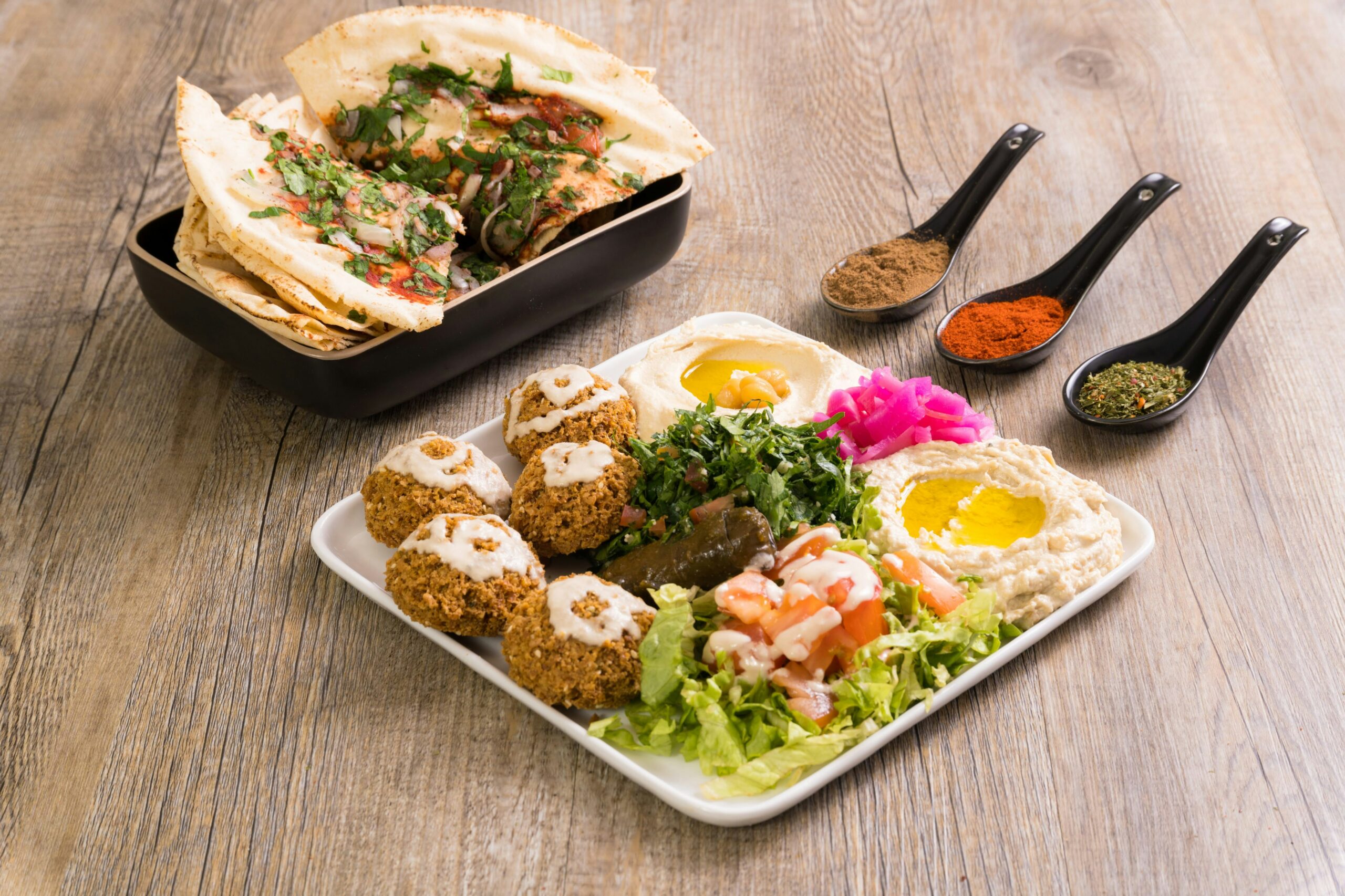 falafel platter how to order office catering
