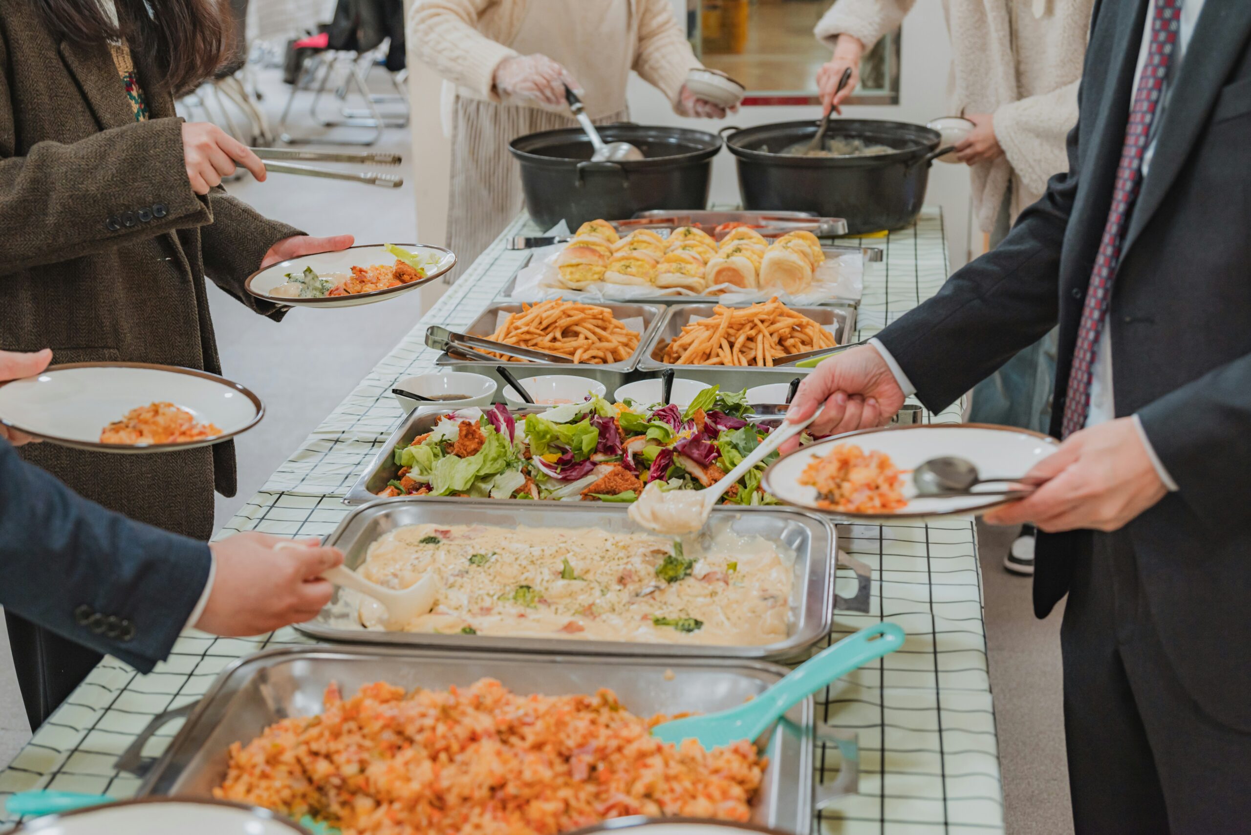 how to order office catering office lunch