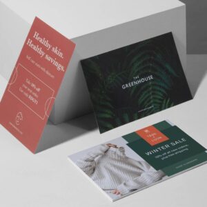 business marketing content flyers
