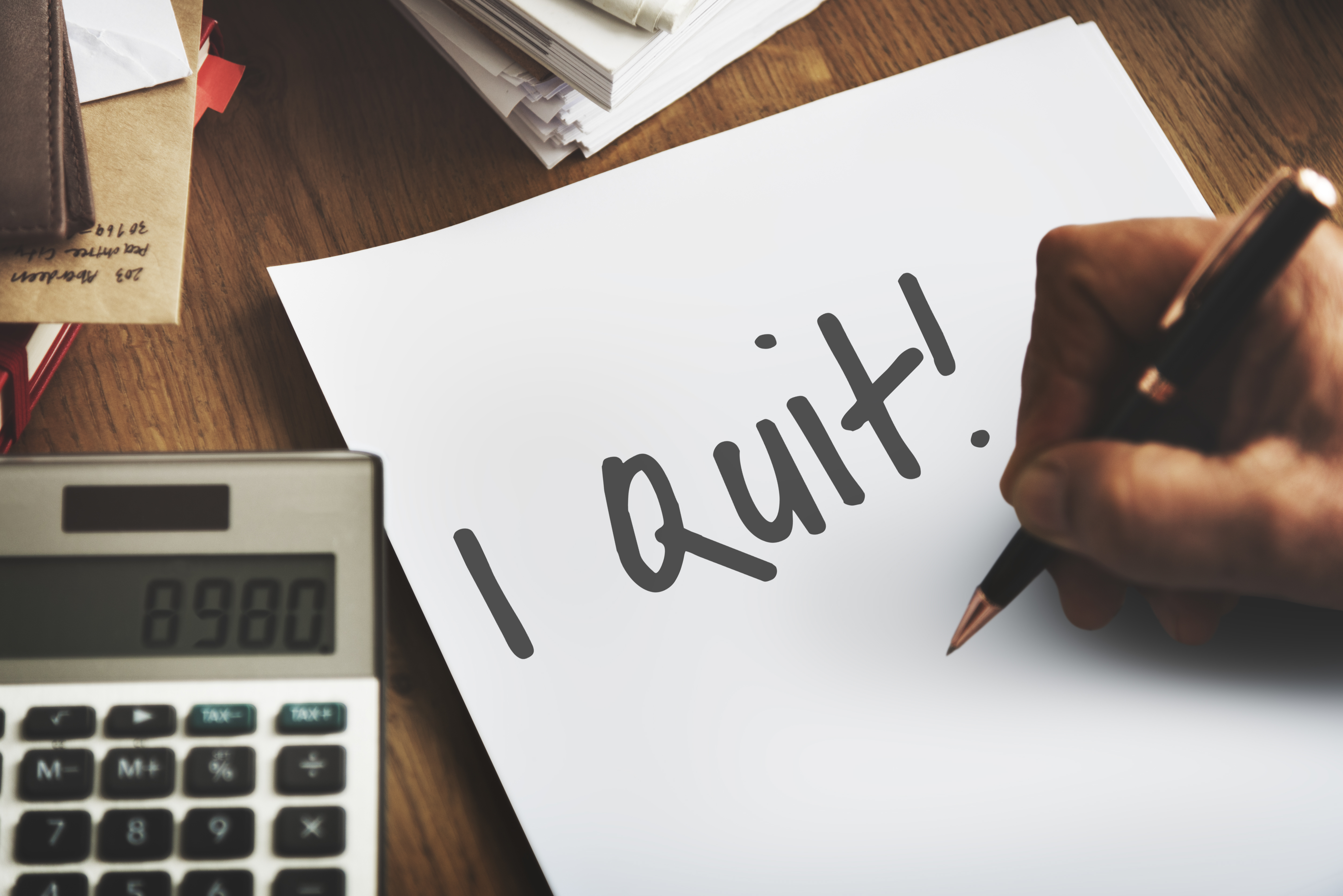 resignation letter