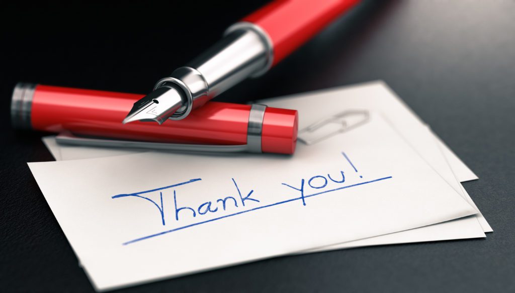 labor day marketing campaigns thank you card letter