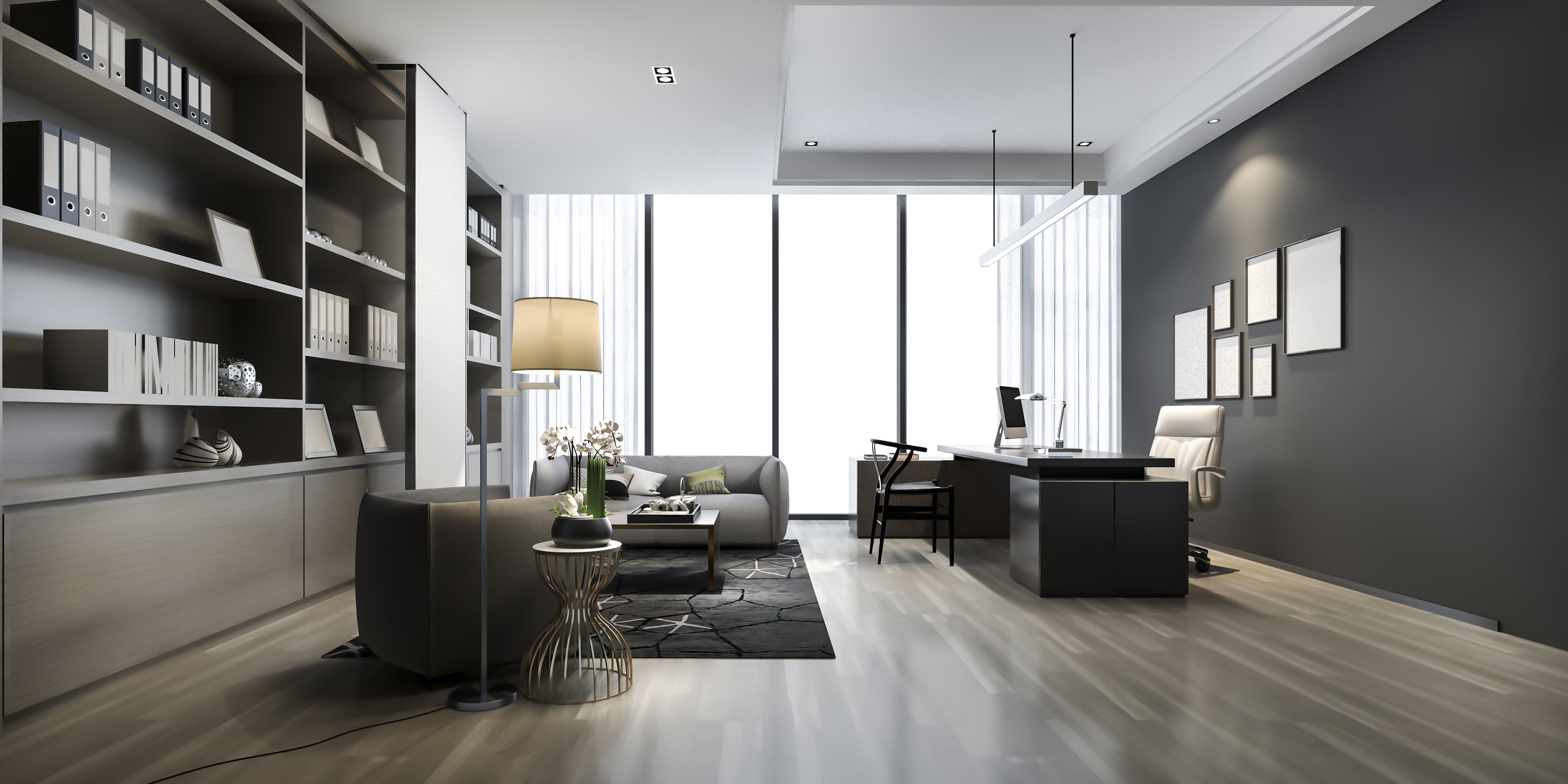 How to Organize a Home Office - office location