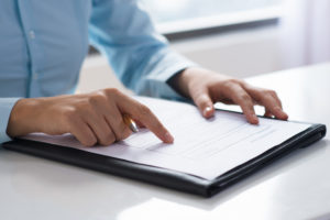 reading a report