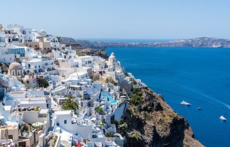 santorini - best places to visit in summer
