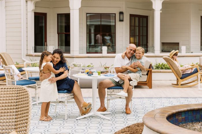 grandparents with grandkids on vacation - affordable summer vacations