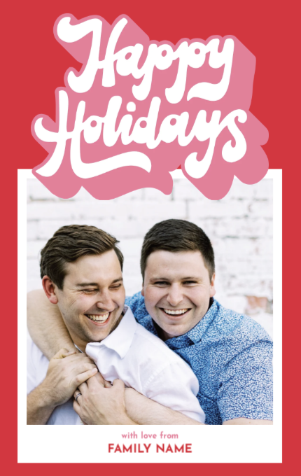 custom holiday cards