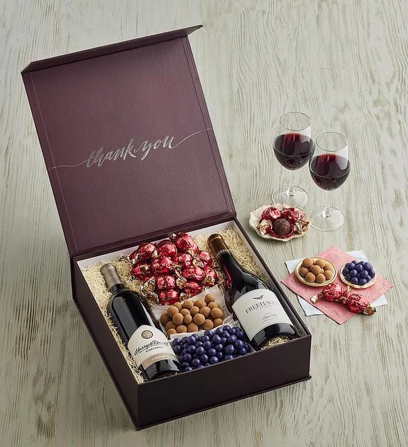 gift ideas for clients wine pairing 