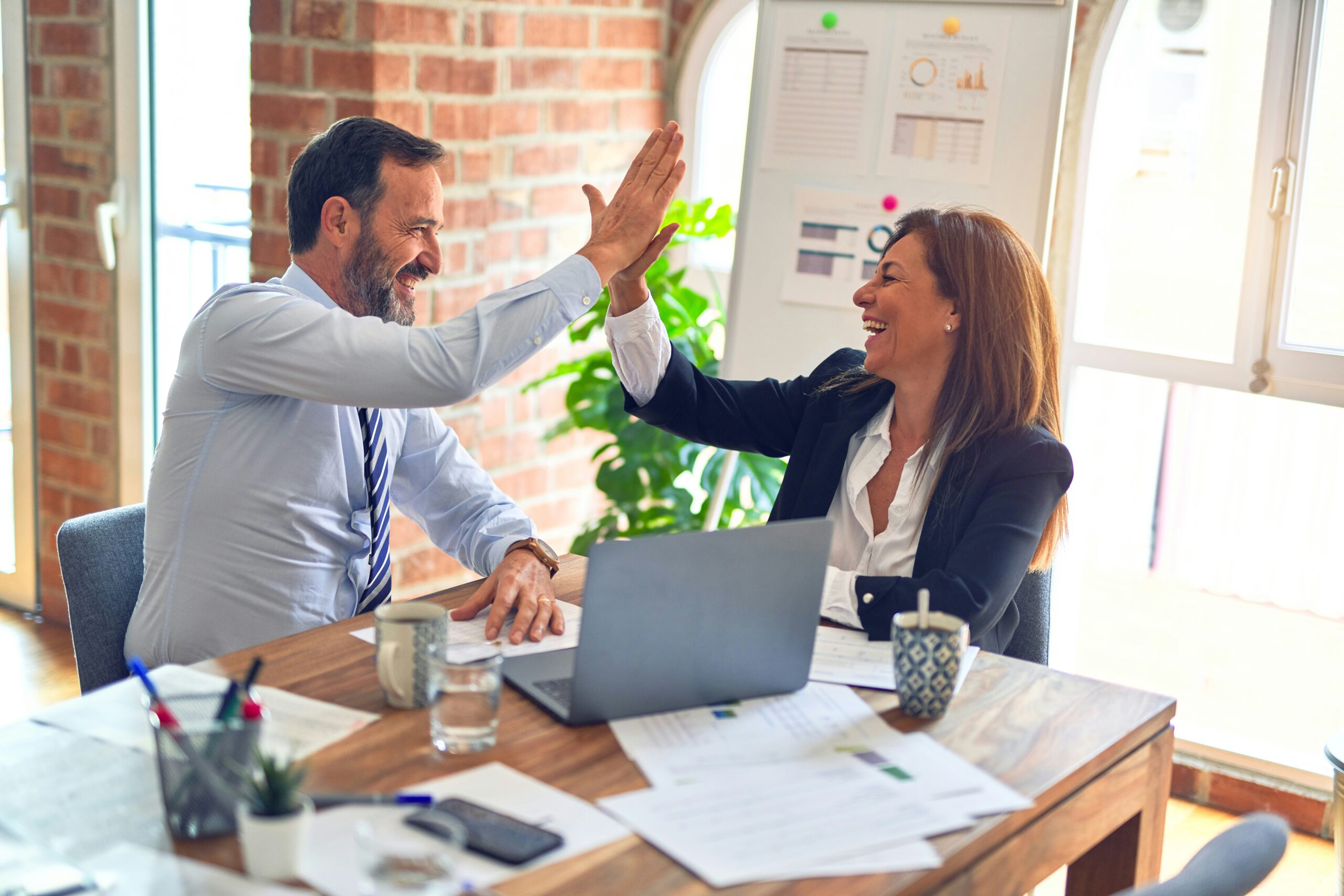 Tactics for Managing Rapid Business Growth - business high five