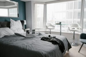 hotel furniture - hotel room with bed
