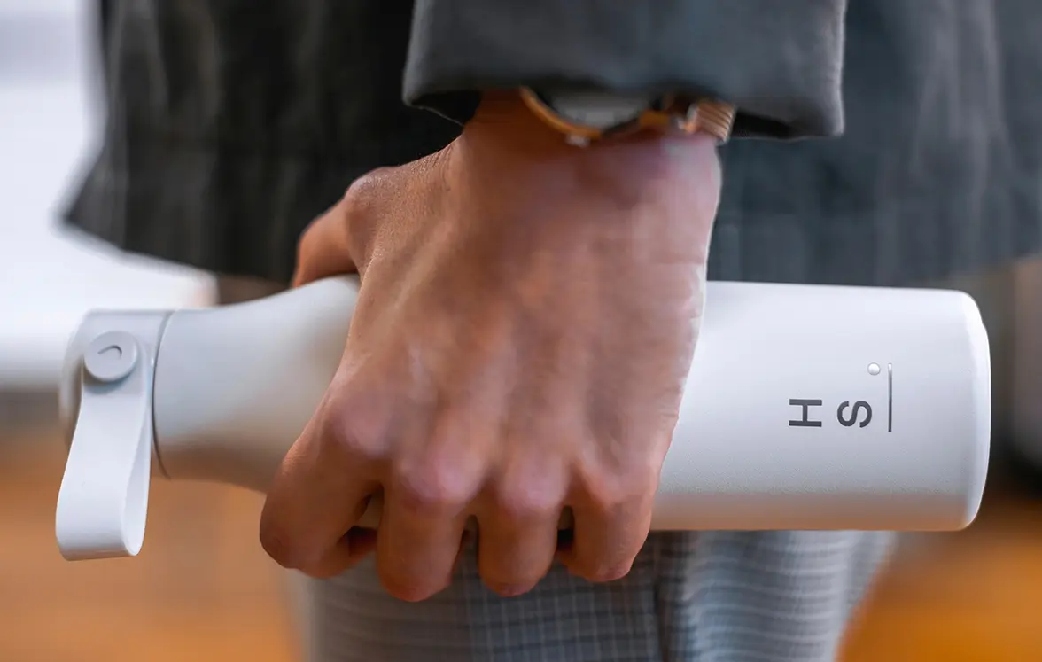 holding custom drinkware
