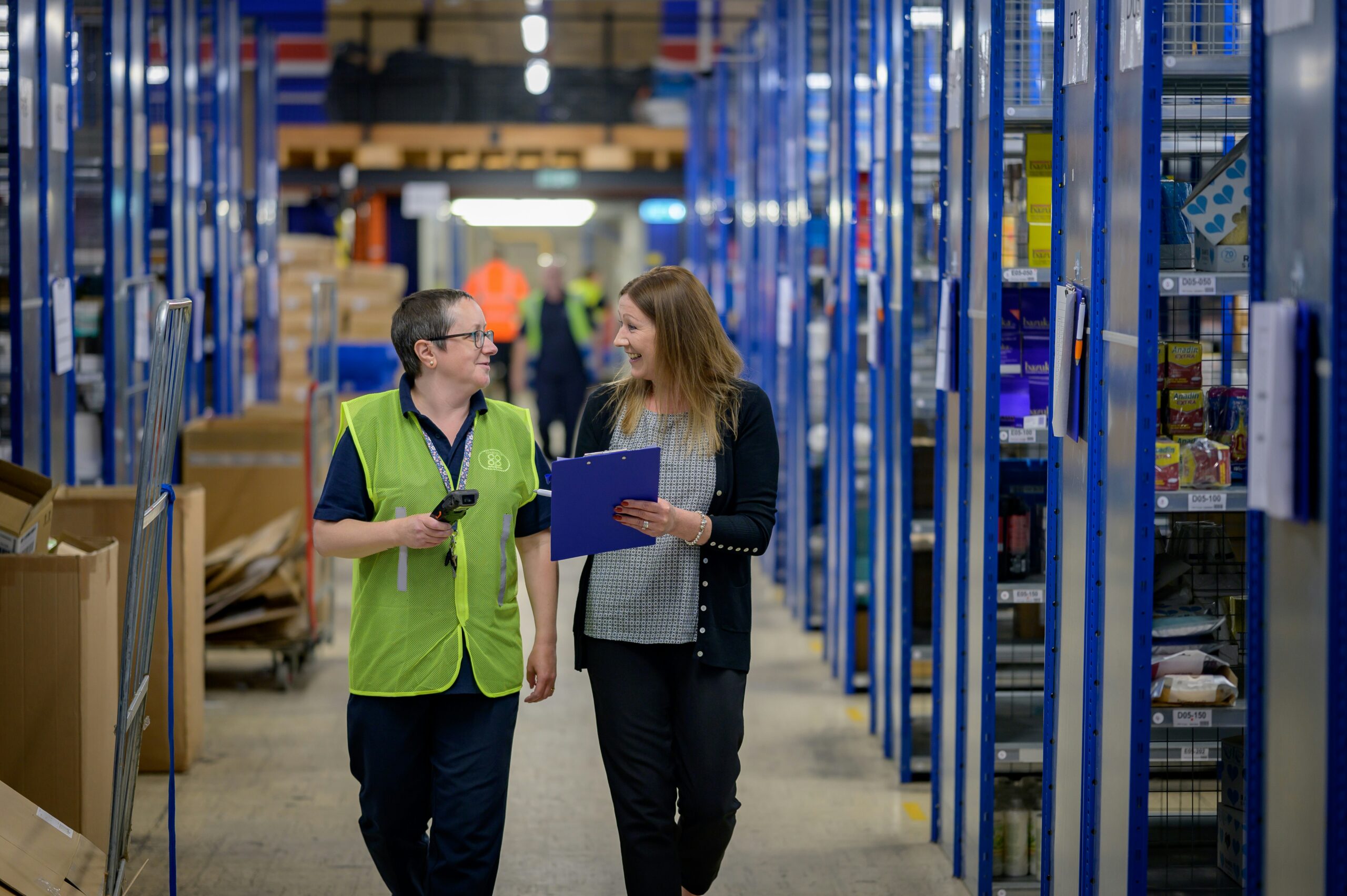 warehouse supply - women in warehouse