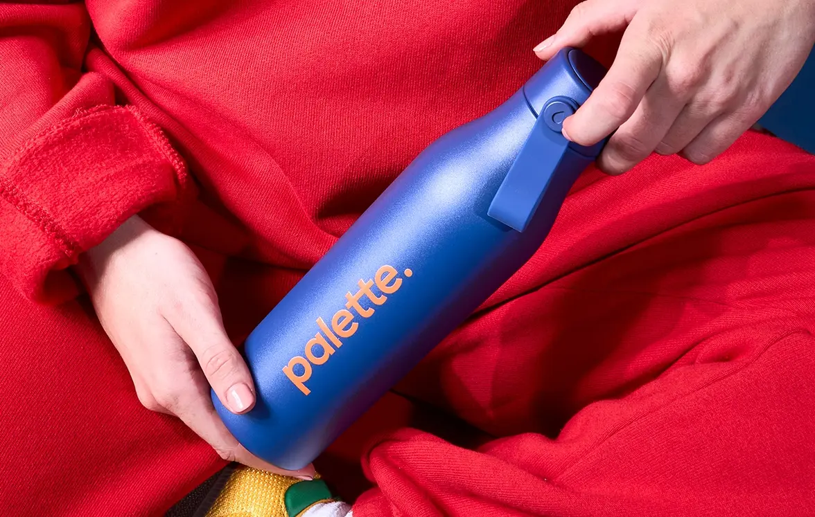 custom drinkware water bottle printed