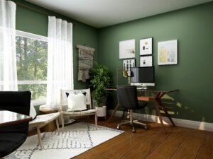 Productive Hybrid Work Setup - home office