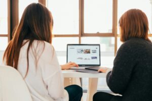 website on laptop - Checklist for Activity-Based Business