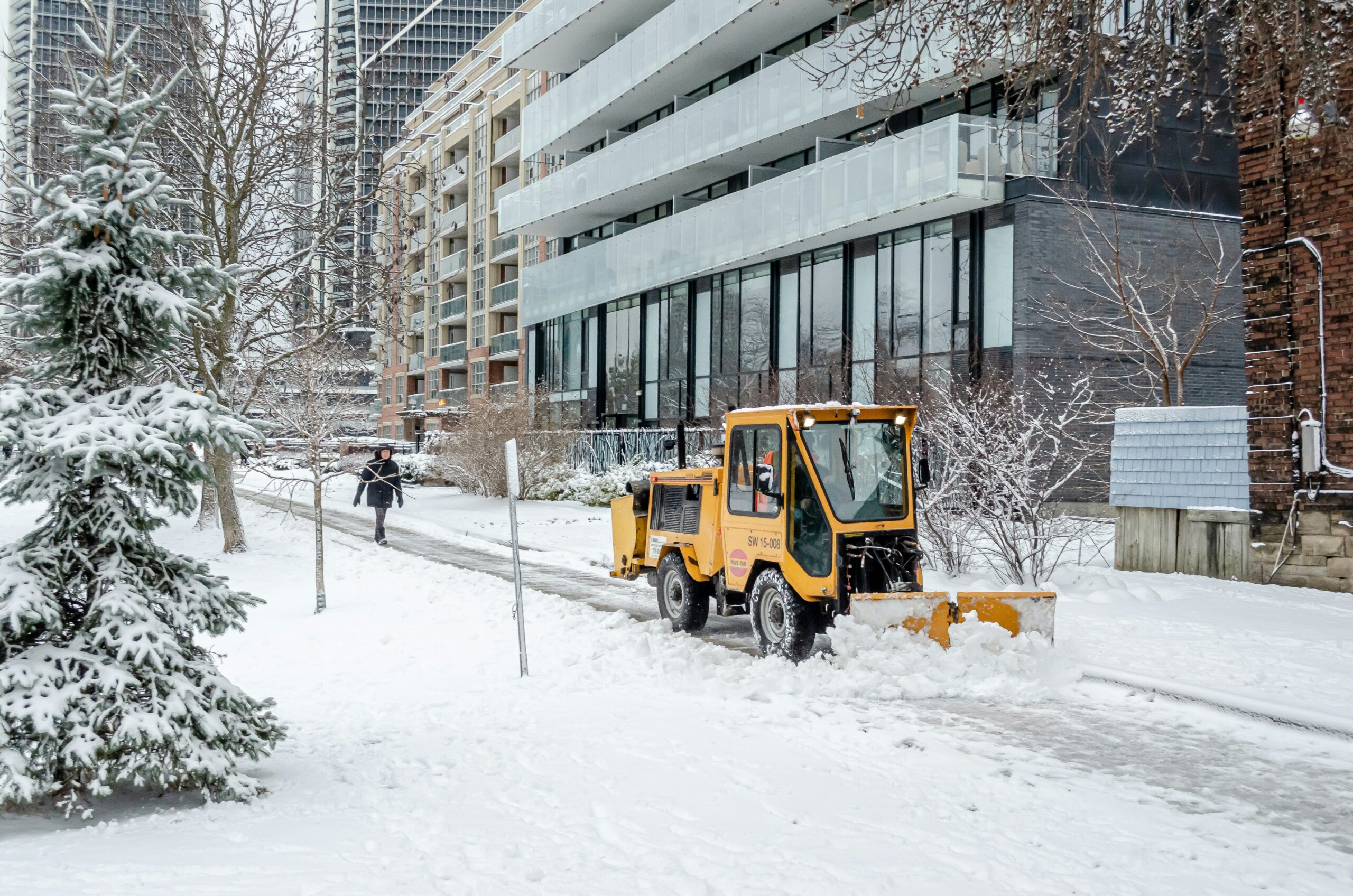 office in winter Winter Facilities Maintenance
