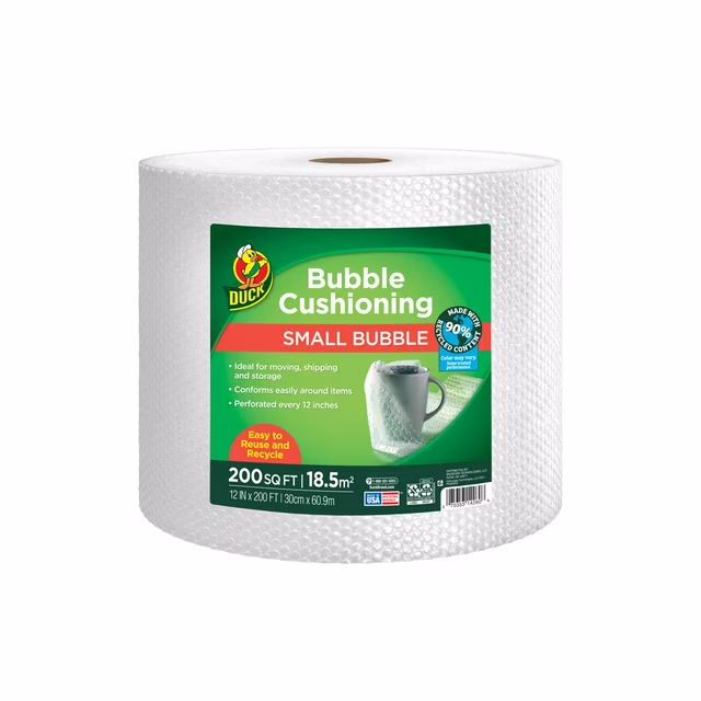 bubble wrap packing and shipping materials