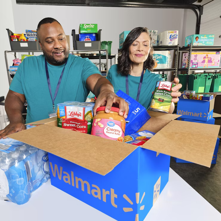 opening a box bulk buy merchandise