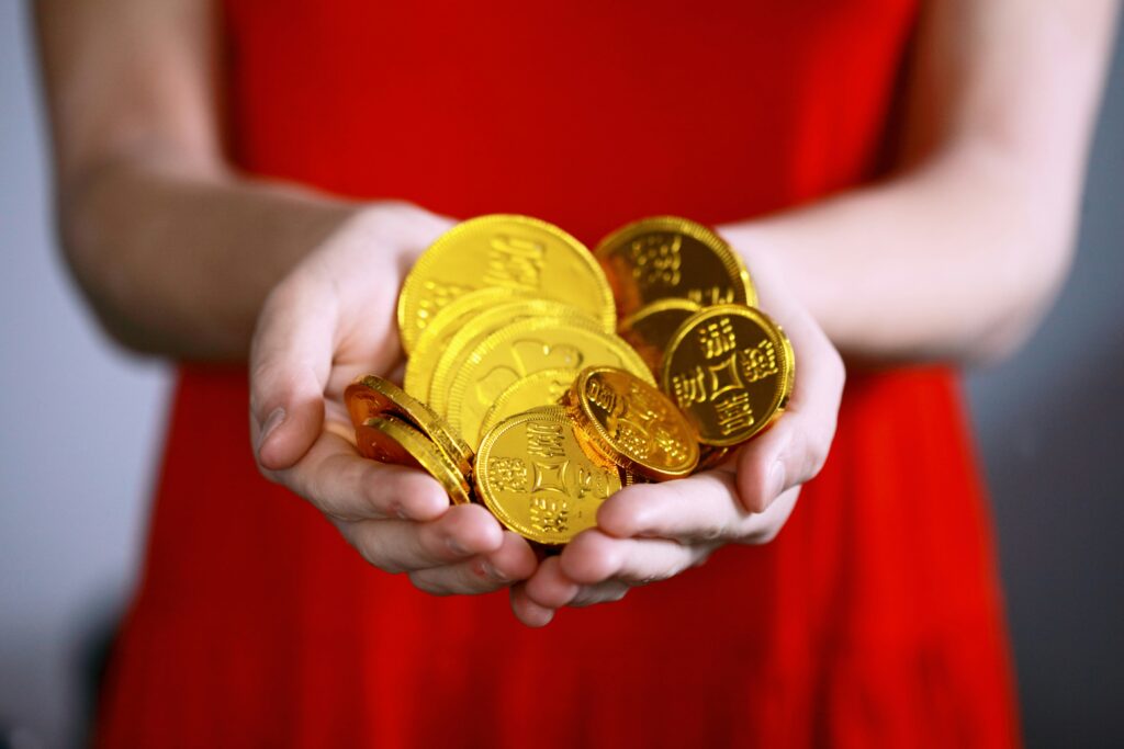 boost sales during chinese new year chocolate coins